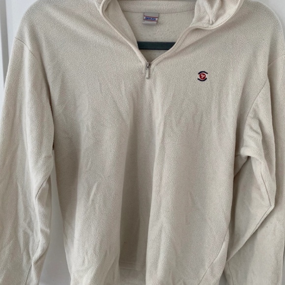 Brugi Beige Fleece Pullover Size XL - Picture 1 of 7